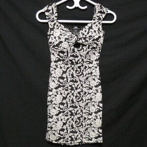 RIVER ISLAND, xs, extra small, black & white dress